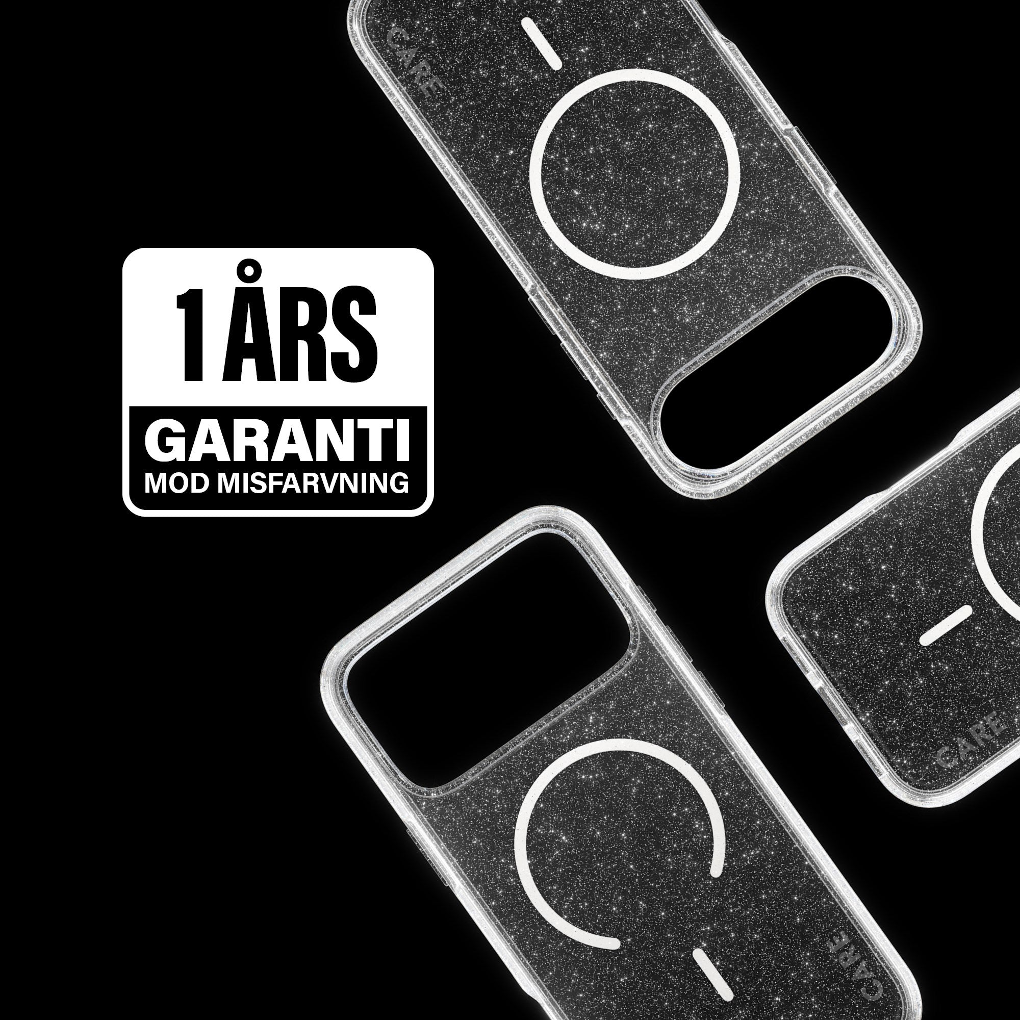 CARE™ by PanzerGlass® Star Lit Case m. Hvid MagSafe iPhone 17 Pro Max